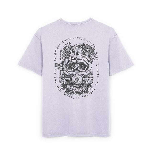 Men's Acid Washed Heavy Oversize Tee