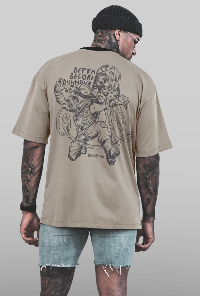 Depth Before Dishonour - Saturation Diving T-Shirt