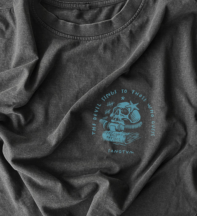 Dance With Death - Acid Washed Heavy T-Shirt